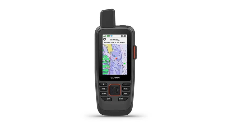 Garmin Gpsmap 86Sci Handheld With Chart G3 Coastal Charts And Inreach, Blue, 010-02236-02