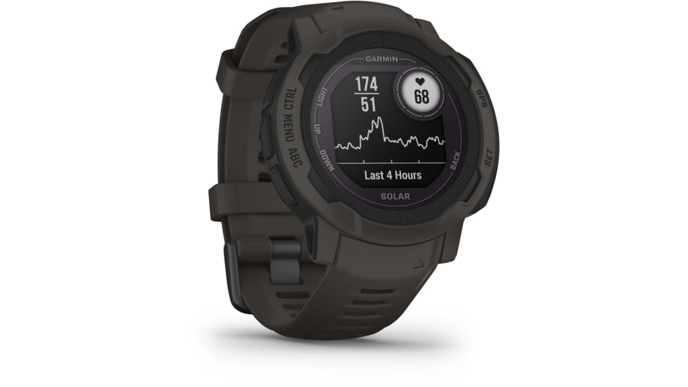 Garmin Instinct 2S Solar Watches, Graphite, 010-02564-10