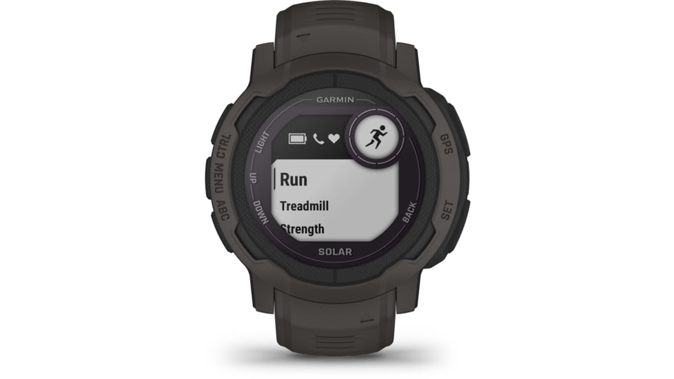 Garmin Instinct 2S Solar Watches, Graphite, 010-02564-10