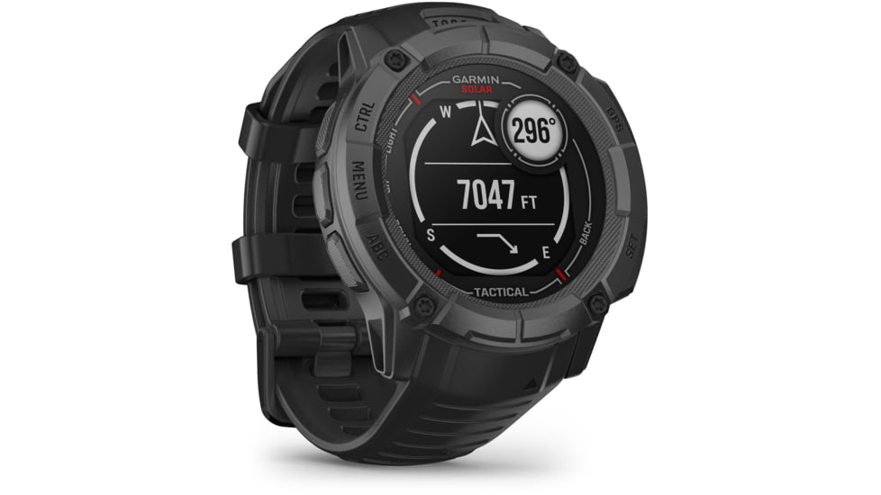 Garmin Instinct 2X Solar Tactical Edition Watch, Black, 010-02805-13