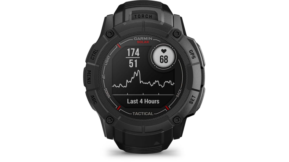 Garmin Instinct 2X Solar Tactical Edition Watch, Black, 010-02805-13