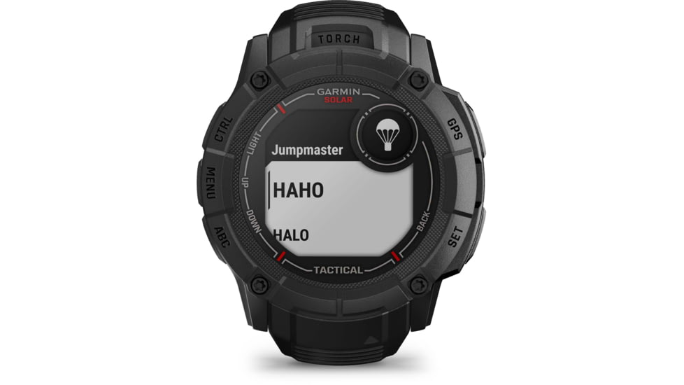 Garmin Instinct 2X Solar Tactical Edition Watch, Black, 010-02805-13