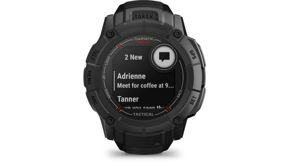 Garmin Instinct 2X Solar Tactical Edition Watch, Black, 010-02805-13