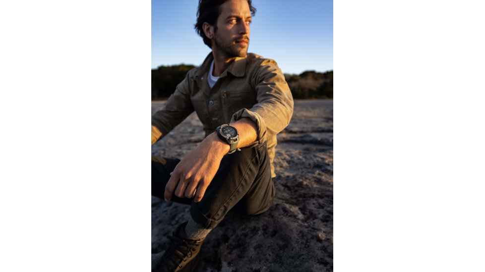 Garmin Instinct 2X Solar Tactical Edition Watch, Coyote Tan, 010-02805-12