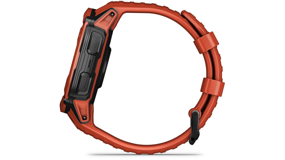 Garmin Instinct 2X Solar Watch, Flame Red, 010-02805-11