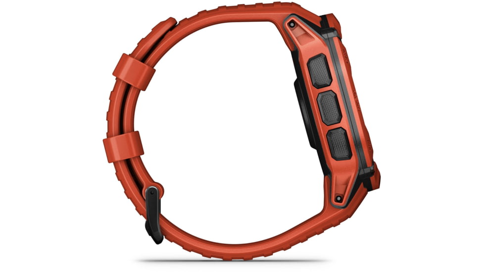 Garmin Instinct 2X Solar Watch, Flame Red, 010-02805-11