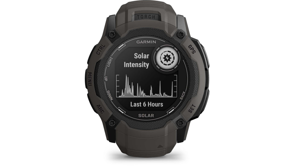 Garmin Instinct 2X Solar Watch, Graphite, 010-02805-10