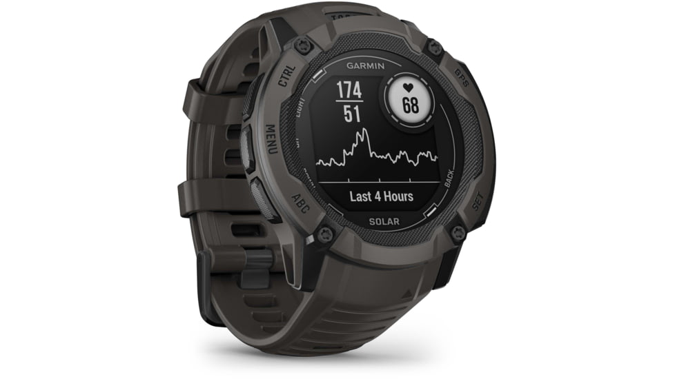 Garmin Instinct 2X Solar Watch, Graphite, 010-02805-10