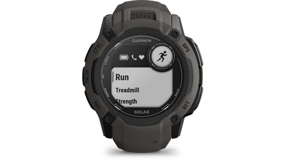 Garmin Instinct 2X Solar Watch, Graphite, 010-02805-10