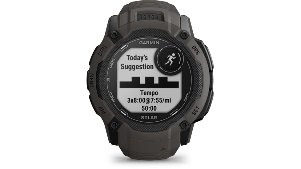 Garmin Instinct 2X Solar Watch, Graphite, 010-02805-10