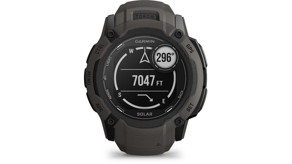 Garmin Instinct 2X Solar Watch, Graphite, 010-02805-10