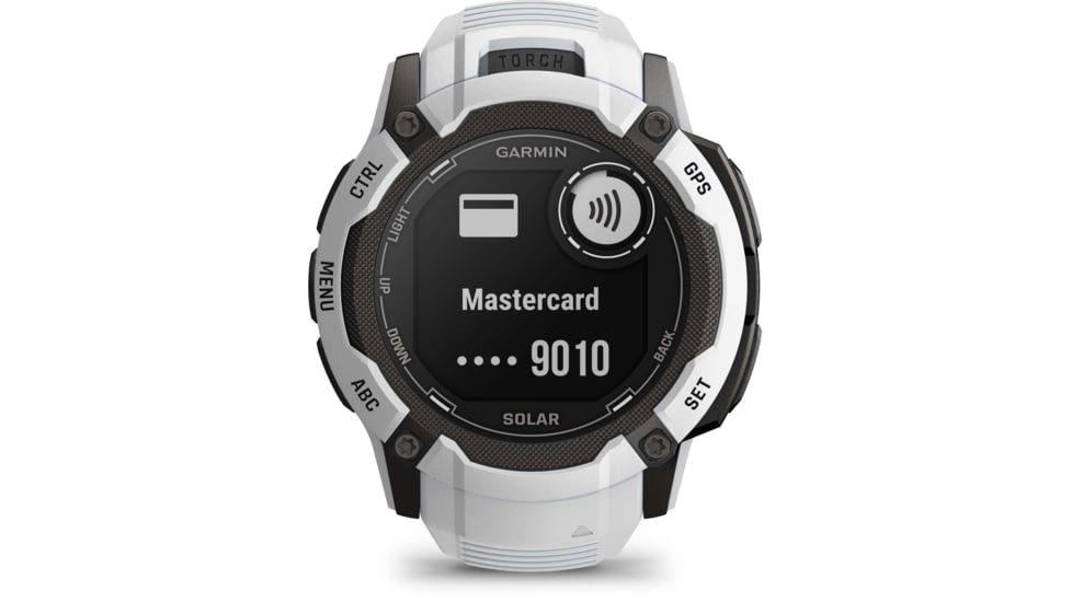 Garmin Instinct 2X Solar Watch, Whitestone, 010-02805-14