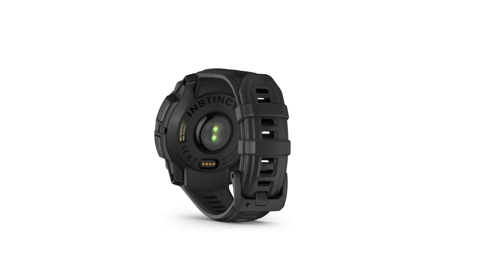 Garmin Instinct 3 Amoled GPS Watch, 45mm dia, Black, 010-02936-00
