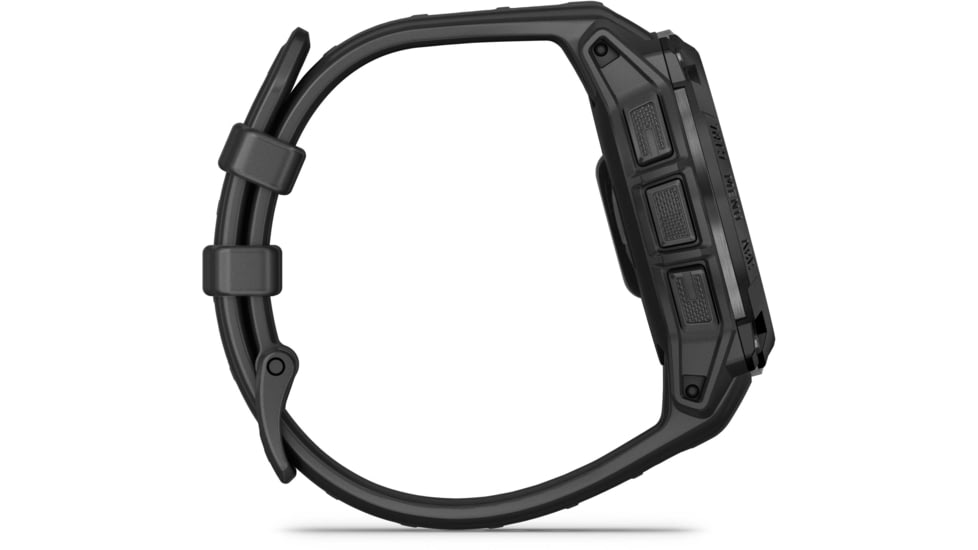 Garmin Instinct 3 Solar Tactical Watch, Black, 45mm, Polymer/Aluminum, Black, Silicone, 010-02934-50