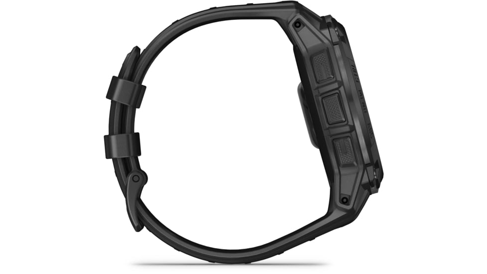 Garmin Instinct 3 Solar Tactical Watch, Black, 50mm, Polymer/Aluminum, Black, Silicone, 010-02935-50