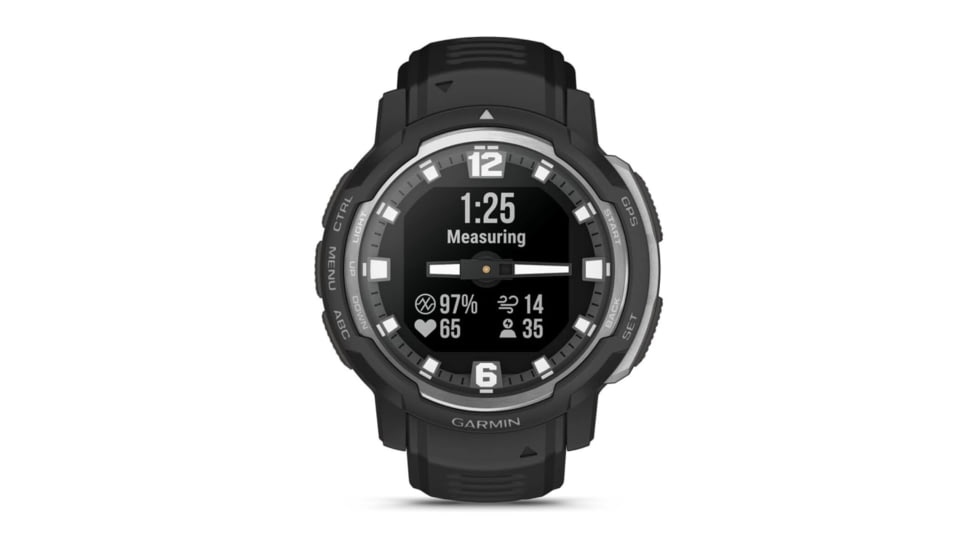 Garmin Instinct Crossover Watch, Standart Edition, 45mm, Black, 010-02730-13