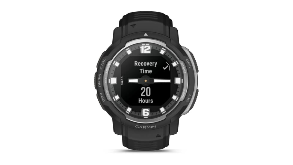 Garmin Instinct Crossover Watch, Standart Edition, 45mm, Black, 010-02730-13