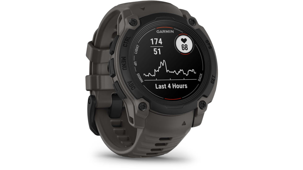 Garmin Instinct E GPS Watch, 40mm, Black/Charcoal, 010-02932-00
