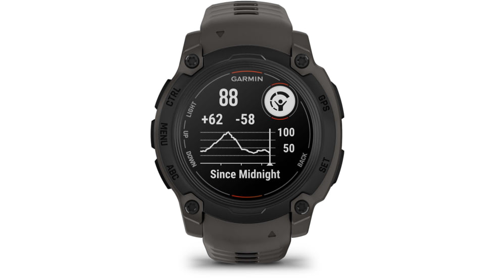 Garmin Instinct E GPS Watch, 40mm, Black/Charcoal, 010-02932-00