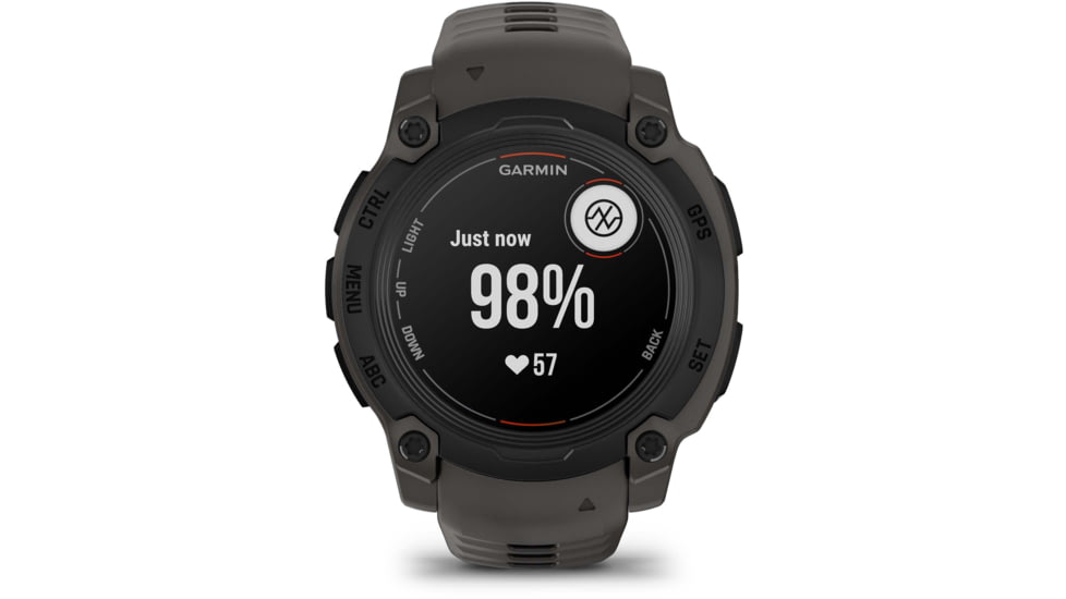 Garmin Instinct E GPS Watch, 40mm, Black/Charcoal, 010-02932-00