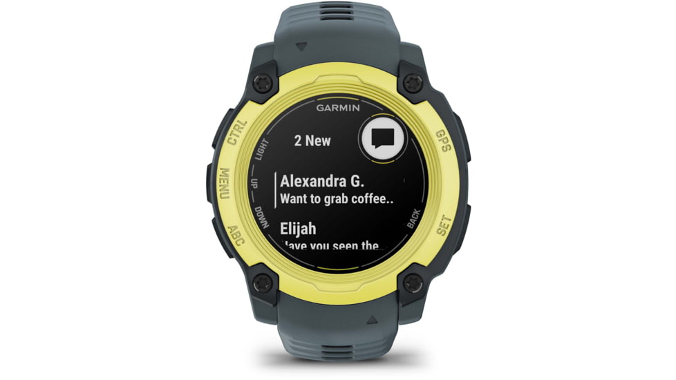 Garmin Instinct E GPS Watch, 40mm, Electric Lime/Twilight, 010-02932-01