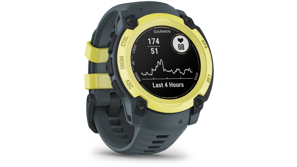 Garmin Instinct E GPS Watch, 40mm, Electric Lime/Twilight, 010-02932-01