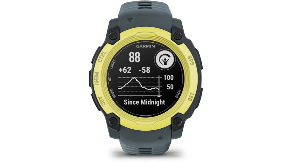 Garmin Instinct E GPS Watch, 40mm, Electric Lime/Twilight, 010-02932-01