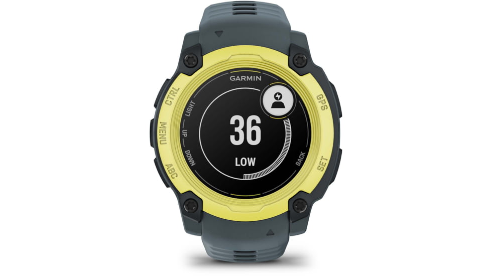 Garmin Instinct E GPS Watch, 40mm, Electric Lime/Twilight, 010-02932-01