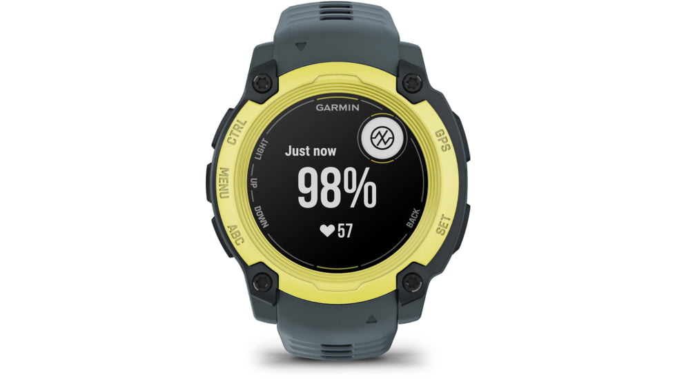 Garmin Instinct E GPS Watch, 40mm, Electric Lime/Twilight, 010-02932-01