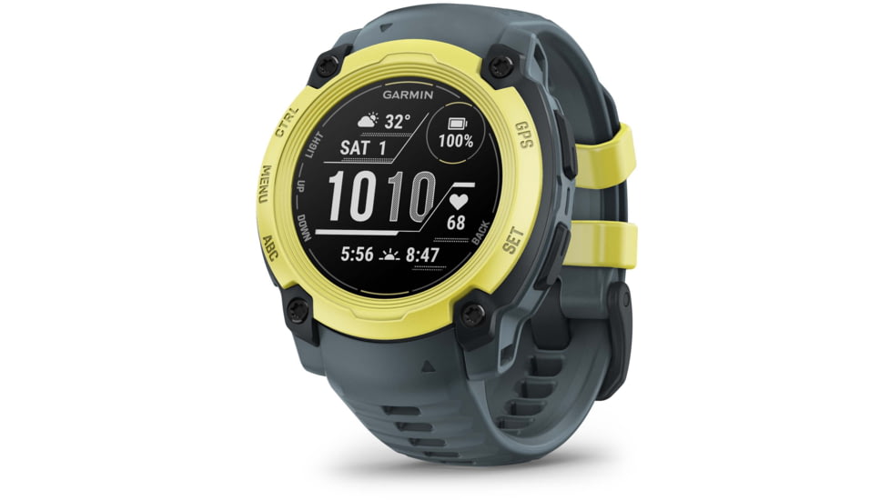 Garmin Instinct E GPS Watch, 40mm, Electric Lime/Twilight, 010-02932-01