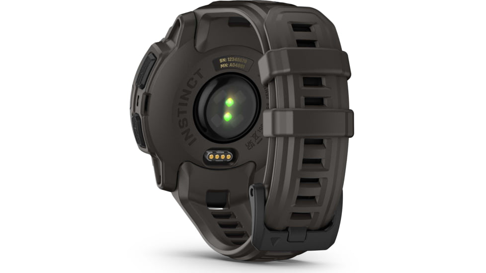 Garmin Instinct E GPS Watch, 45mm, Black/Charcoal, 010-02933-00