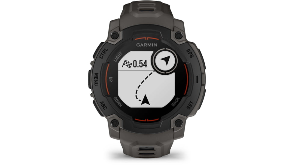 Garmin Instinct E GPS Watch, 45mm, Black/Charcoal, 010-02933-00