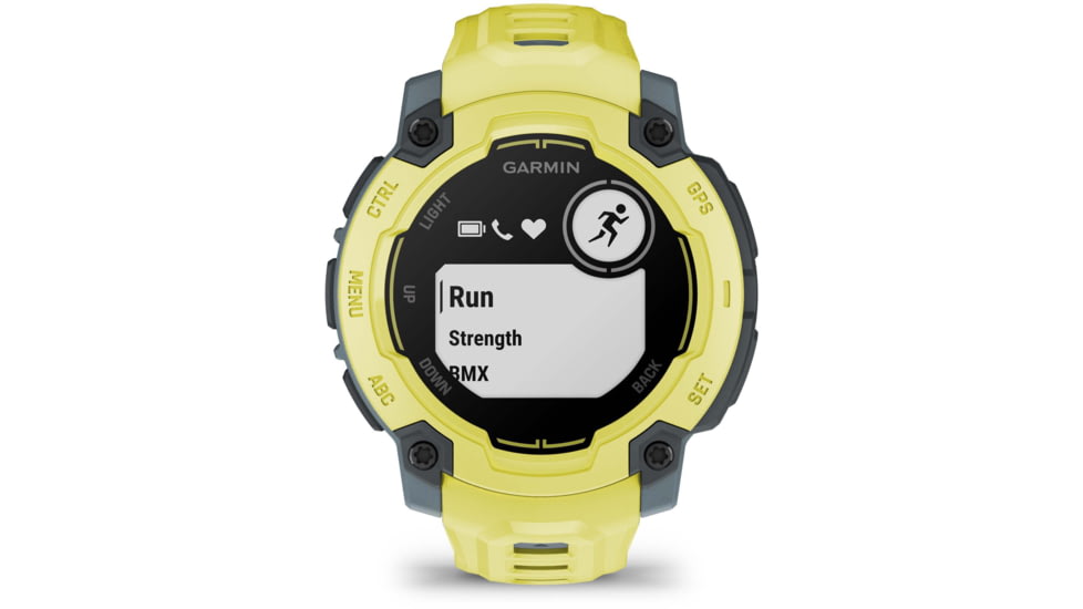 Garmin Instinct E GPS Watch, 45mm, Electric Lime/Twilight, 010-02933-01