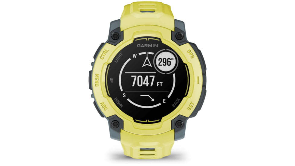 Garmin Instinct E GPS Watch, 45mm, Electric Lime/Twilight, 010-02933-01