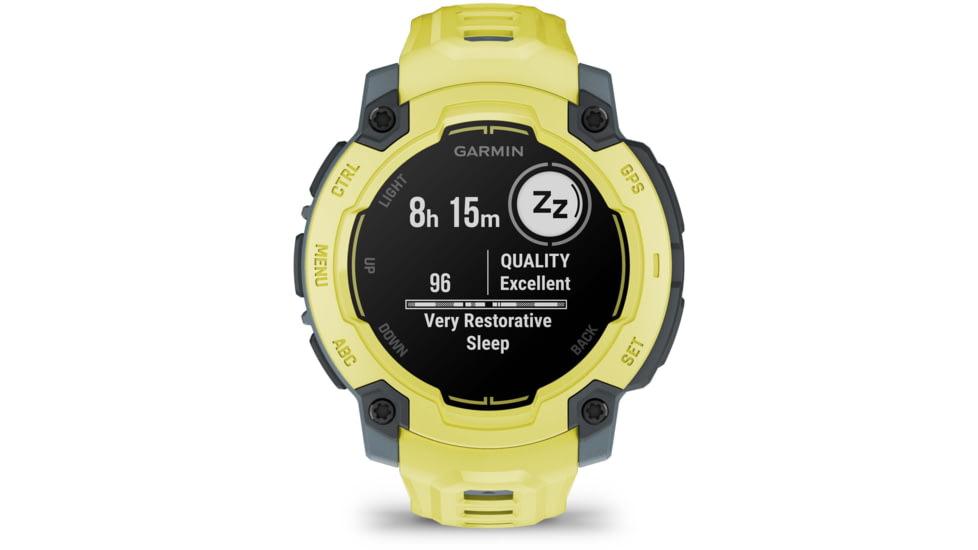 Garmin Instinct E GPS Watch, 45mm, Electric Lime/Twilight, 010-02933-01