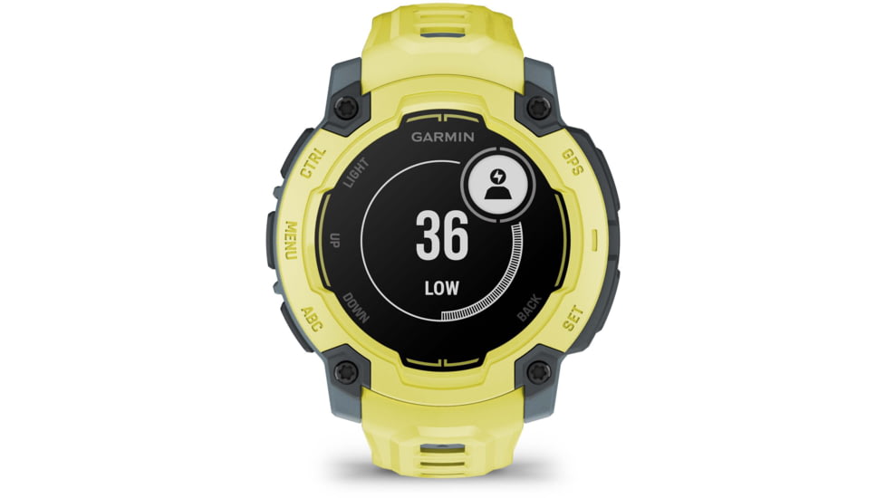 Garmin Instinct E GPS Watch, 45mm, Electric Lime/Twilight, 010-02933-01
