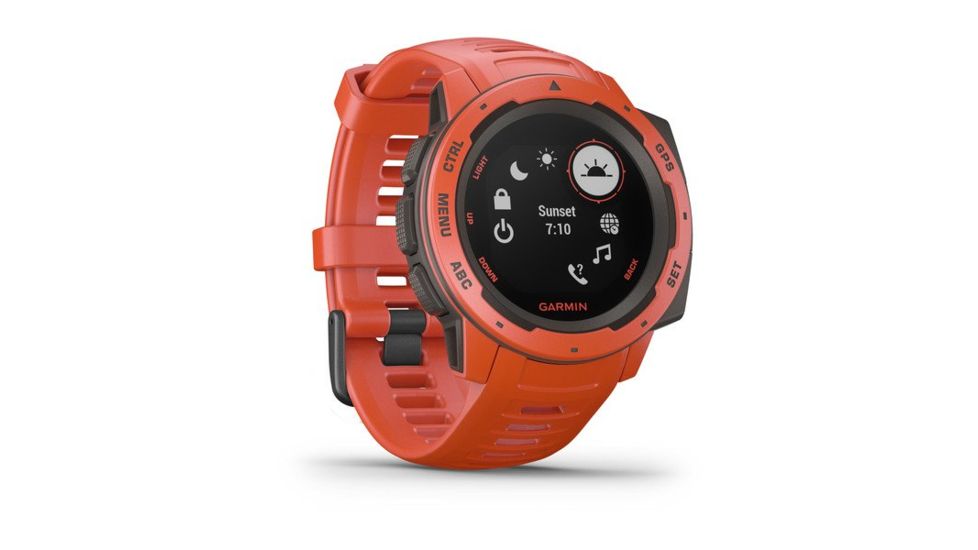 Garmin Instinct, GPS Watch, WW, Flame Red 010-02064-02