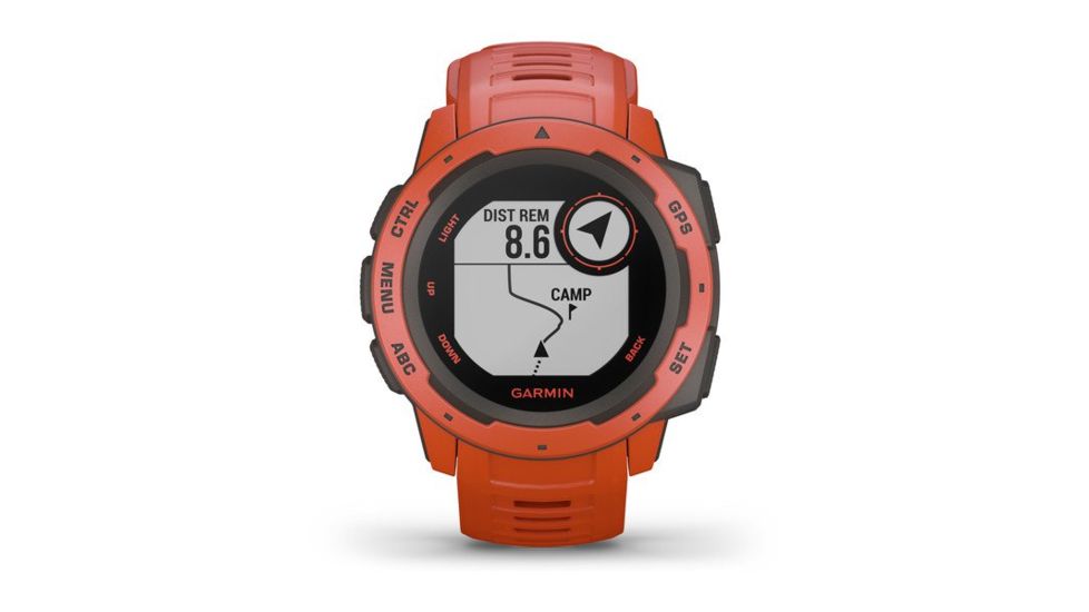 Garmin Instinct, GPS Watch, WW, Flame Red 010-02064-02