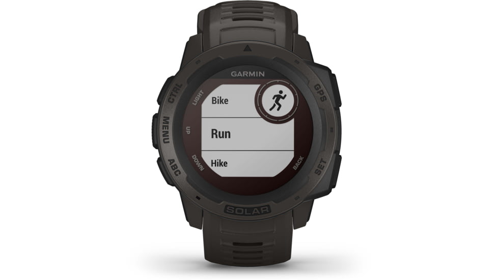 Garmin Instinct Solar Watch, Graphite, 010-02293-10