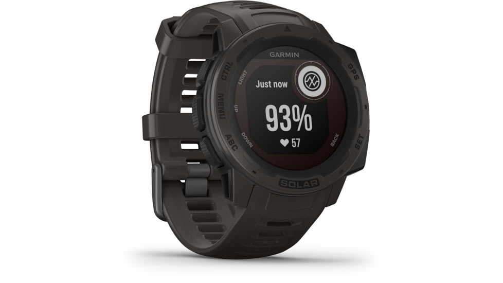 Garmin Instinct Solar Watch, Graphite, 010-02293-10
