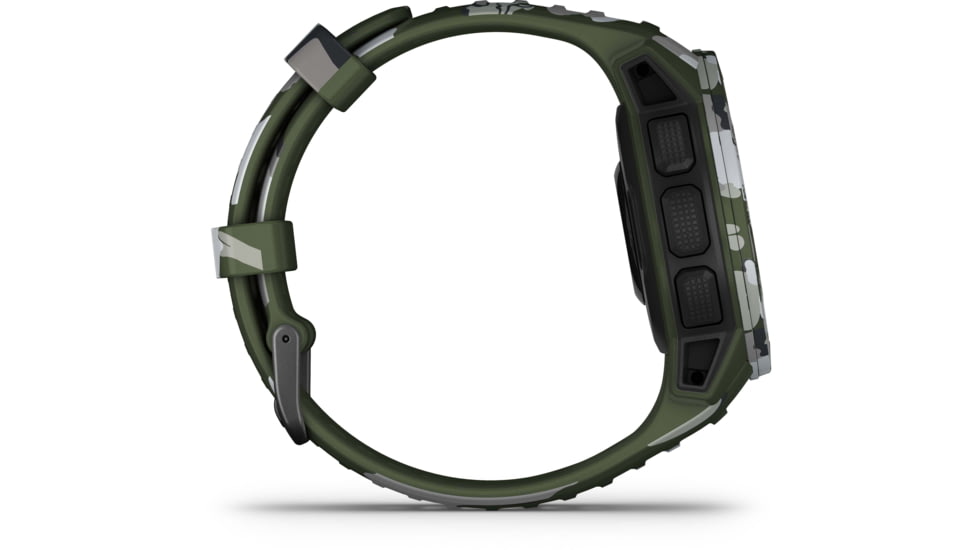 Garmin Instinct Solar Watch - Sportsman Edition, Lichen Camo, 010-02293-16