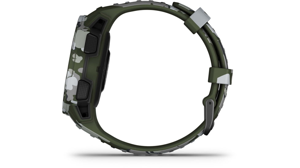 Garmin Instinct Solar Watch - Sportsman Edition, Lichen Camo, 010-02293-16