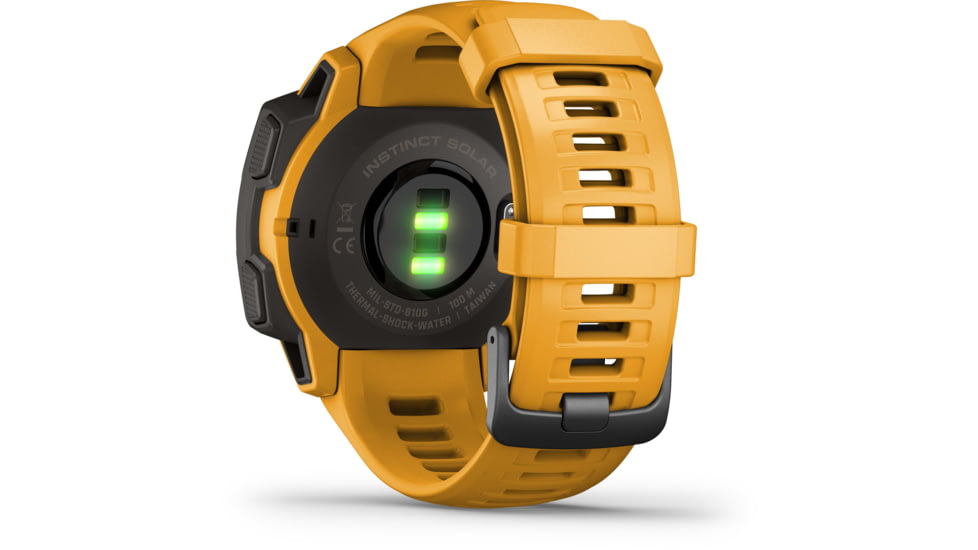 Garmin Instinct Solar Watch, Sunburst, 010-02293-19