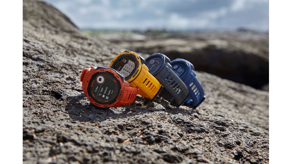 Garmin Instinct Solar Watch, Sunburst, 010-02293-19