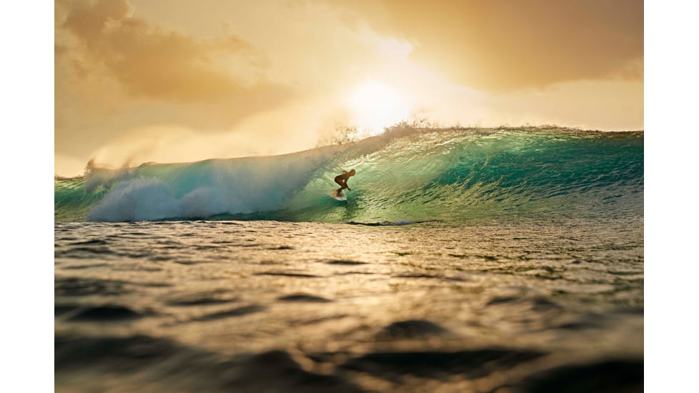 Garmin Instinct Solar Watch - Surf Edition, Cloudbreak, 010-02293-18