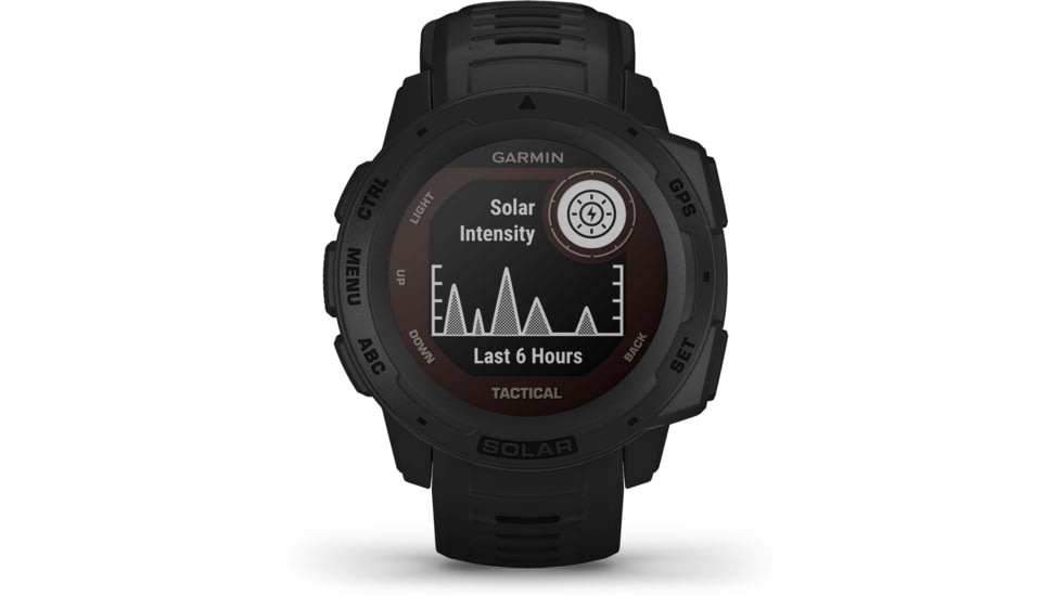 Garmin Instinct Solar Watch - Tactical Edition, Black, 010-02293-13