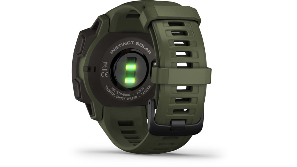 Garmin Instinct Solar Watch - Tactical Edition, Moss, 010-02293-14