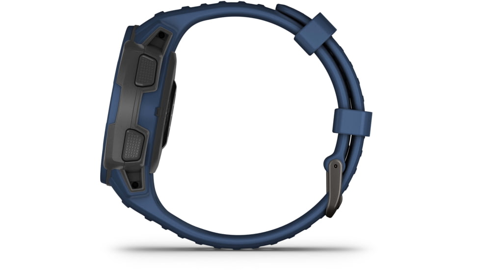 Garmin Instinct Solar Watch, Tidal Blue, 010-02293-11