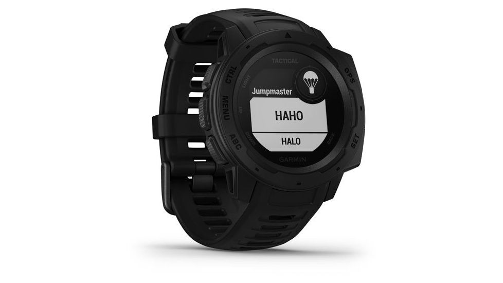 Garmin Instinct Tactical GPS Watch, Black, 010-02064-70