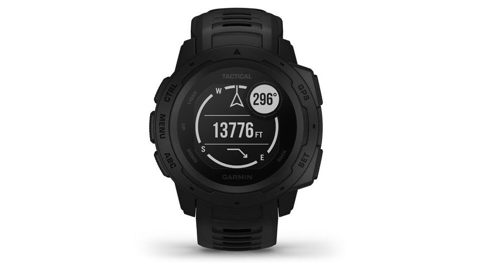 Garmin Instinct Tactical GPS Watch, Black, 010-02064-70